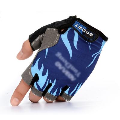 China Breathable Summer Bicycle Sports Workout Bodybuilding Training Fitness Weightlifting Gym Outdoor Gloves for sale