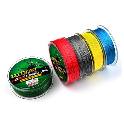 China Super High Strength 4 Braided Strong Fishing Line Multifilament Sea Rope 100M Level PE Carp Fish Rope Fishing Tackle for sale