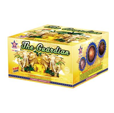 China A5412 THE GUARDIAN 500G CAKE outdoor fireworks made in china AFSL 272*270*150mm high quality wholesale for sale