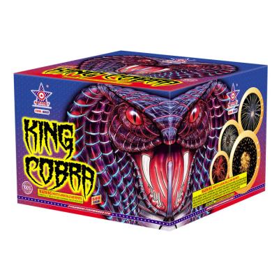 China A5537 KING COBRA 500G HARDEN outdoor fireworks made in china AFSL 325*325*235mm high quality wholesale for sale