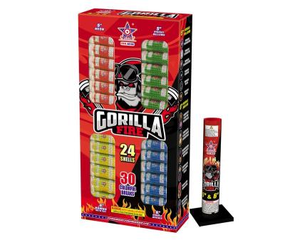 China Factory Supply ARTILLERY SHELL Gorilla Fire Bangers Fireworks Firecracker Price Match 695*340*125mm for sale