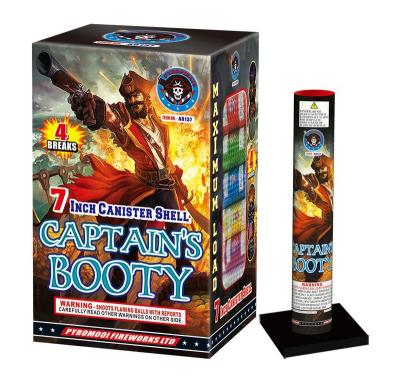 China Promotional High Quality Captain PYROPIRATE Booty Loud Big Powerful Outport Firecracker 230*200*365mm for sale