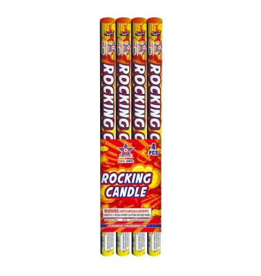 China Hot Selling Chinese STARGET ROMAN CANDLE Rocking Candle Snaps Hits Big Firecrackers 26.5*480mm for sale