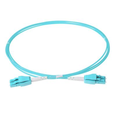 China DATA CENTER High quality Uniboot LC Patch cord fiber optic Cable OM3 LC/UPC-LC/UPC Duplex 2.0mm LC  fast connector ftth cable for sale