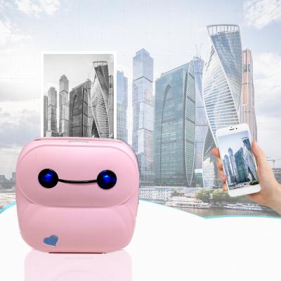 China Black and White Smart Wireless Phone Photo Printer WiFi Portable Mini Photo Printer for IOS and Android Smartphone for sale