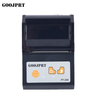 China Black And White Portable 58mm Thermal Blue Tooth Mini Android Printer Handheld Mobile Printer for sale