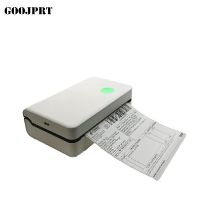 China Mini Sticker Printer Mini 110mm Black And White Portable Receipt+Label BT Printer Android/IOS for sale