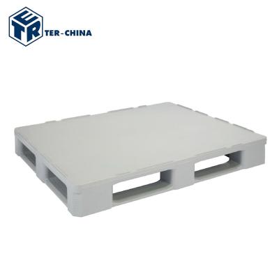 China Single Faced HDPE PLASTIC PALLET 1200x800 for sale