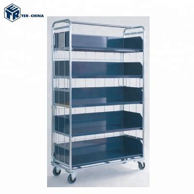 China Hot Sale 3 Sides Corrosion Protection Roll Cage Storage Shelving for sale