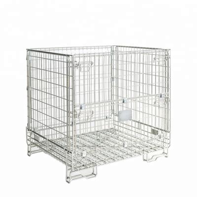 China Q235 Wire Mesh Recycle Cage Container for sale