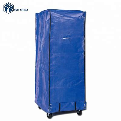 China PE Laundry Light Duty Wire Mesh Roll Container Cover for sale