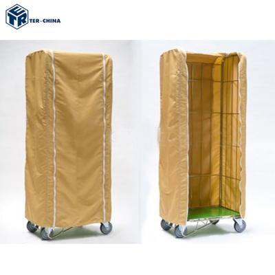 China Custom PE Color Wire Roll Cage Cover For Laundry for sale