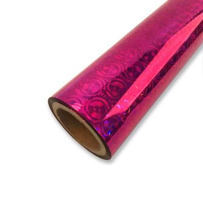 China Moisture Proof Fashionable Gift Holographic Laser Rainbow Wrapping Film for sale