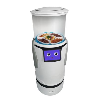 China restaurant & Hotel Provides ZKMC Obstacle Avoidance Food Delivery Serving Robot For Restaurant Hotel Grocery Store for sale