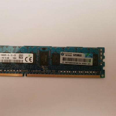 China Server HP 4GB (1X4GB) 647647-071 1RX4 PC3L-10600R Server Memory 647893-B21 for sale