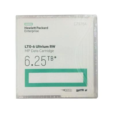 China HPE Ultrium 6 LTO6 C7976A 2.5T-6.25T Tape C7976A Data Backup for sale