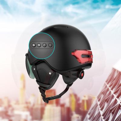 China popular & Multifunctional Smart Led Helmet Darkroom Safety Cycle Smart Helmet Smart Scooter Flash Warning Electric Riding Helmet With Light for sale