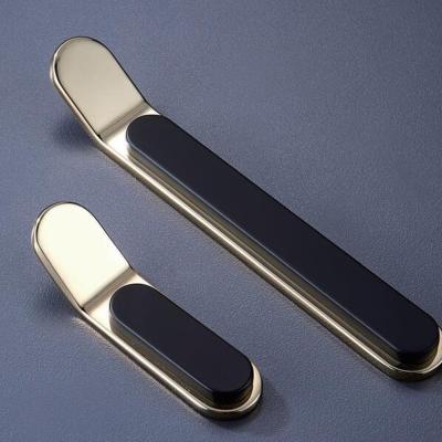 China Synthetic Resin Spanish Tile ASA Style Metal Zinc Alloy Handles For Drawer And Furniture Operated Decoration Bedroom Closet Handle Furniture for sale