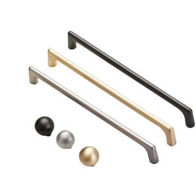 China 2021 Contemporary Kitchen Dresser Latest Handle Furniture Hardware Handle Bedroom Drawer Gold Handle for sale