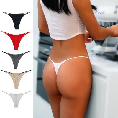 China New Design Sexy Slim Breathable Comfort Breathable Cotton Fashion Women Thongs Wholesale for sale