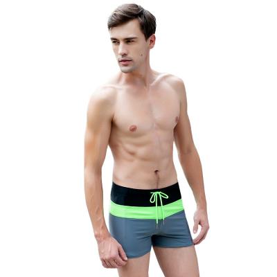 China Wholesale Men's Swimwear Elastic Beach Elasticity Breathable Swimming Trunks for sale