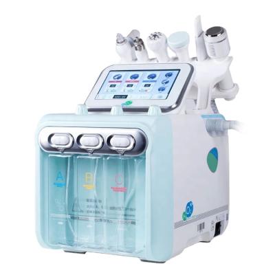 China 6 in 1 hydra peel facial equipment bubble beauty hydra-facial hydra oxygen facial instrument for sale