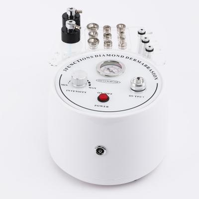 China Hydrodermabrasion jet spray sand suction pump acne spot removal crystal diamond dermabrasion beauty machine for skin cleaning for sale