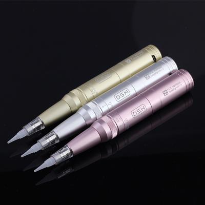 China D10 Battery tattoo machine wireless digital pmu permanent make up tool tattoo pen rotary gun for eyebrow body for sale