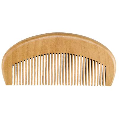 China Home Pocket Natural Wooden Comb Hair Anti Static Beard Comb for sale