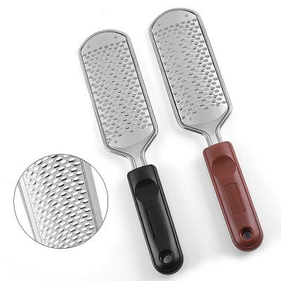 China Remove Dead Peel Foot File Pedicure Wholesale Stainless Steel Dead Skin Callus Remover Foot Care for sale