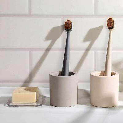 China Viable Natural Diatomite Water Absorption Antibacterial Toothbrush Dry Holder Quickly for sale