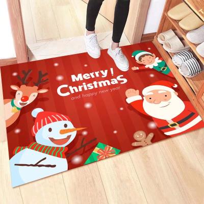 China Competitive Price Customized Customized Flooring Washable Mat Patterned Doormat for sale