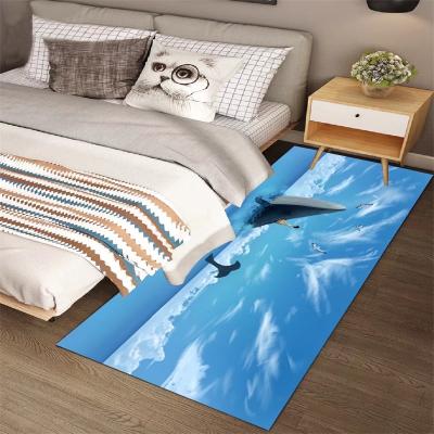 China Hot Selling Most Popular Washable Mat Cartoon Children Carpet Bedside Area Rugs Blanket for sale