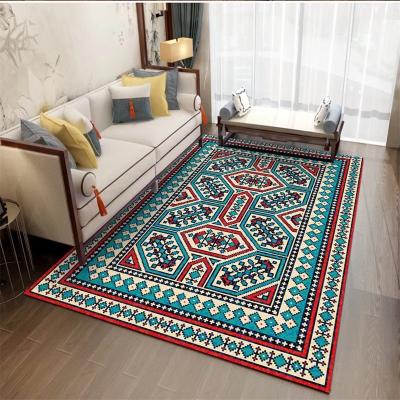 China Factory Supply Floor Mat Shaggy Wholesale Manufacture Printed Living Washable Room Rug Directly for sale