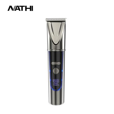 China Lithium battery has strong power and quality longer battery life pubic hair quiet cordless trimmer trimmer led display electric razor electric shaver trimmer for sale