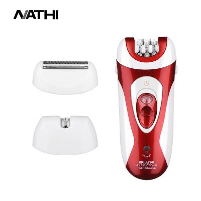 China Women Car Product USB Rechargeable Painless Female Hair Removal Razor Electric Home Use Epilator Epilator For Woman for sale