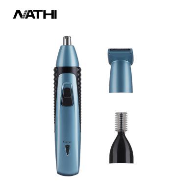 China 3 Pair Low Noise Nose Up Shaver Lifting Shaping Clip Trimmer Straightening Washable Electric Nose Hair Trimmer Yiwu for sale