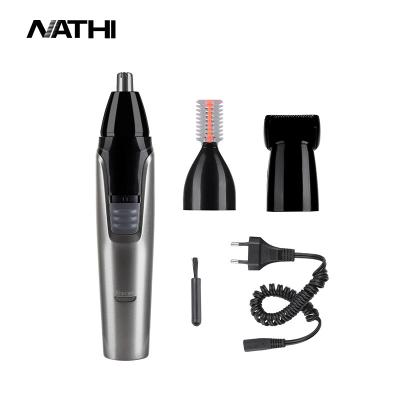 China Do Not Hurt Personal Electric Ear Trimmer Skin Nose Painless Hair Three In A Two Color Haircut Shaving Nose Hair Travel for sale