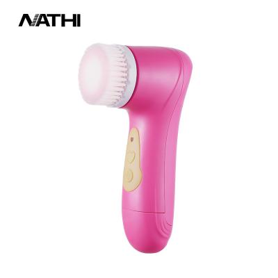 China Women Beauty DEEP CLEANSING Face Sweep Brush Cordless Facial Massager Face Brush Cordless Facial Cleansing Rotating Brush Wholesale for sale