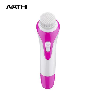 China DEEP CLEANSING Waterproof Ipx7 Sonic Facial Cleansing Brush Spin Rotating Face Facial Cleansing Brush Rechargeable for sale