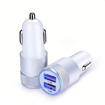 China Wholesale ABS+aluminum 3.4A low price usb car charger adapter, child electric car charger, battery charger car for sale