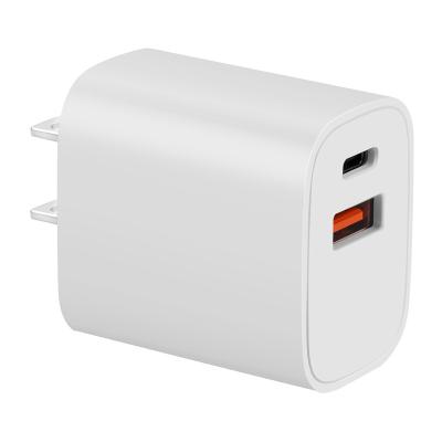 China QC3.0 Certification 30W QC3.0 USB PD Type C Wall Charger For Phone Charging for sale