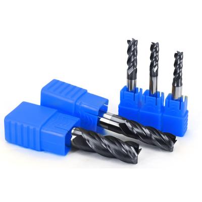 China Wholesale Carbide CNC Milling Radius HRC45 Carbide Corner End Mills For Side Milling for sale