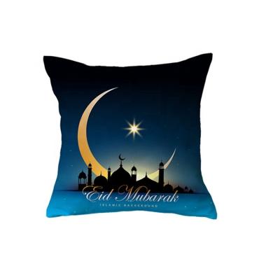 China Nondisposable Popular Design Plush Decoration Digital Printing Muslim Pillow Case for sale