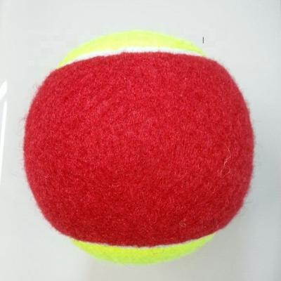 China Felt+natural best quality stage 1/2/3 rubber tennis ball for kids kids/juniors/senior for sale