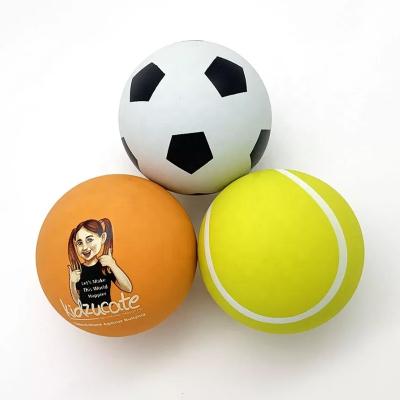 China Natural Rubber Racquetball Racket Ball Cavity Ball High Rebound Rubber Handball for sale