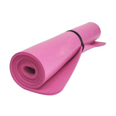 China yoga & fitness custom printed soft foam Nbr Yoga Mats Eco Friendly Thickness Extra Nbr Fitness Exercise Mat for sale