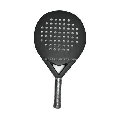 China Carbon Fiber / EVA Core Carbon Fiber Padel Rackets Custom Design For Paddling Tennis Professional 3K Carbon Raquet for sale