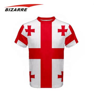 China Breathable Promotional Custom T Shirts Sublimation Printing Recycled T Shirt for sale