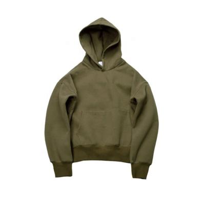 China Customized design OEM QUICK DRY brand plussize simple loose heavy thick 100% cotton fitness hoodies for men for sale